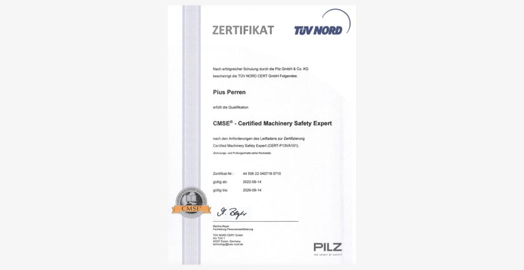 Risikobeurteilung - Risikobeurteilung / CE-Konformität - BMS Sulmatic AG